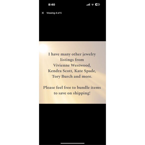 Kate Spade NWT bracelet New Bloom Flower Butterfly Bracelet - Picture 7 of 7